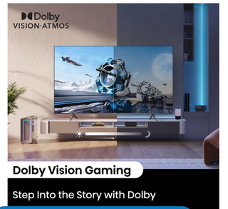 Hisense 55" E7N PRO 144Hz 4K Smart Gaming UHD QLED TV - HDR & Dolby Vision
