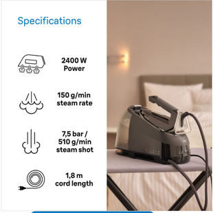 Steam Generator  CareStyle 5  IS5249BK