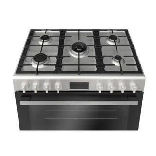 Bosch Serie 6 90cm Stainless Steel Full Gas Cooker – HGW3FSY50Z