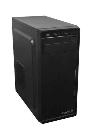 Intel 12th Gen Core i3 12100F 4.3GHz T400 4GB Workstation PC PC Case : Standard Black Case