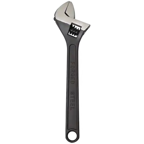 Fowkes Bros Wrench Adjustable 300MM FB - 12" Black Finish - Shifting Spanner
