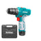 TOTAL Cordless Drill Set 12V Lithium-Ion