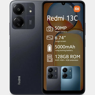 Xiaomi 128GB Redmi 13C 4G Dual Sim