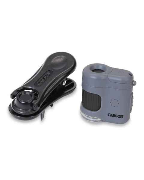 Carson 20X Microscope with Smartphone Clip