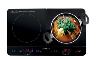 Kenwood - Double Plate Induction Cooker Black - IDC06.000BK
