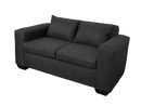 Dimension 2 Seater Sofa - Charcoal