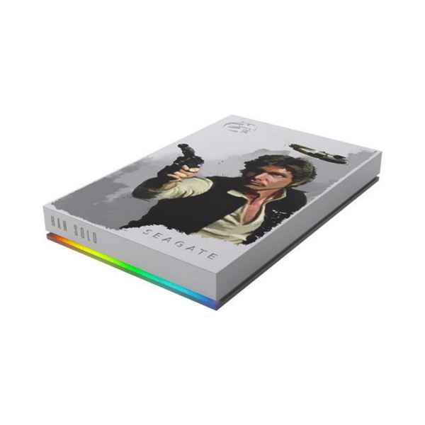 Seagate 2TB Firecuda Star Wars Han Solo Portable Gaming HDD USB 3.0 RGB