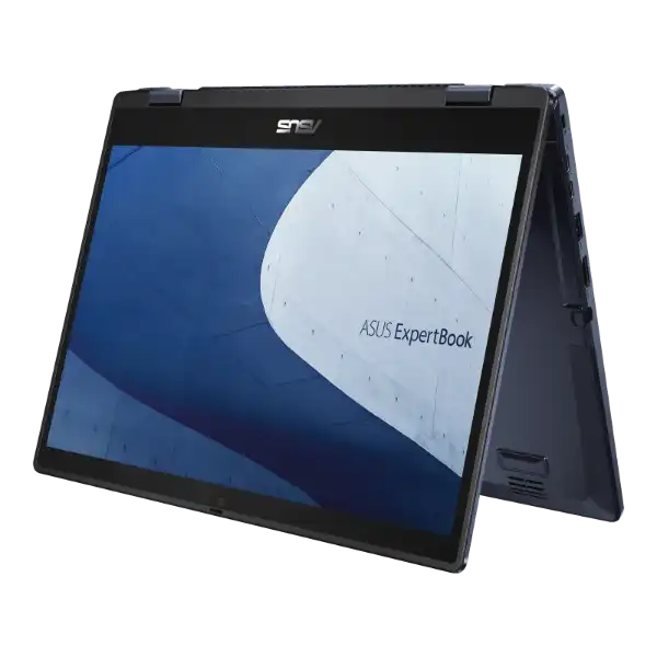 ASUS B3402FBA-I71610B2X ExpertBook B3 Flip Intel Core i7-1255U 4.70GHz 10-Core 14" Full HD (1920x1080) WVA Touch Glossy 16GB (8GB On-Board, 1x8GB SO-DIMM) DDR4-3200 1TB M.2 NVMe SSD 4G LTE WWAN Windows 11 Pro Star Black 2-In-1 Convertible Laptop