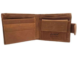 Men's Genuine Leather Bi Fold Wallet
