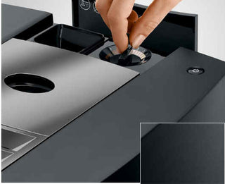 Jura J10 Piano Black Automatic Coffee Machine