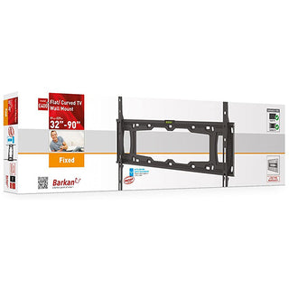 Barkan 13" - 100" Flat / Curved TV Wall Mount - Fixed (BRAE400B)