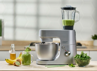 Kenwood - HomeBake Stand Mixer + Mincer & Blender 1000W - KHH01.220SI