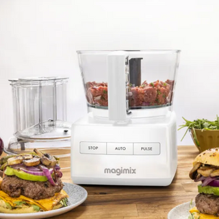 Magimix 5200XL Compact 1100W Food Processor – White – 18590SF