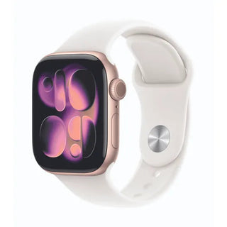 Apple Watch Series 11 GPS 42mm Rose Gold Alum Case , Lt Blush SB SM