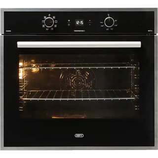 Defy 70cm Gemini Thermofan+ Eye-Level Oven Black DBO774