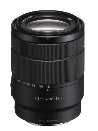 Sony E 18-135mm f/3.5-5.6 OSS Lens  SEL18135