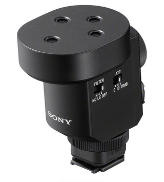 Sony Camera-Mount Digital Shotgun Microphone ECM-M1