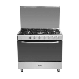 Zero 5 Burner Stainless Steel Gas Stove And Oven With Grill