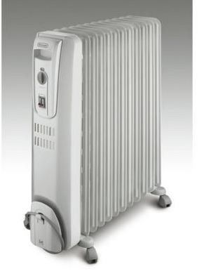 Delonghi Oil Heater - 12 Fin KH771225 White TR ZA DL KH771225 W&W