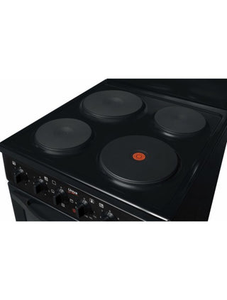 Univa 4 Plate 60cm Black Electric Stove U405B