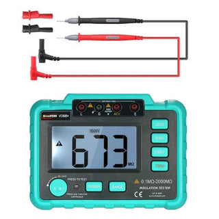 WinAPEX VC60B+ 250/500/1000V DC Digital Insulation Resistance Tester Megger MegOhm Meter