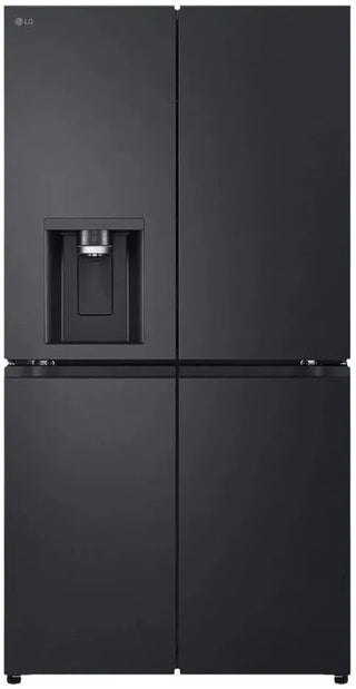 LG 561l Essence Black Steel Side-By-Side Fridge - GC-L24FFCF