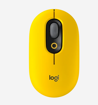 Logitech® POP Mouse with emoji BLAST_YELLOW  2.4GHZ/BT  910-006546