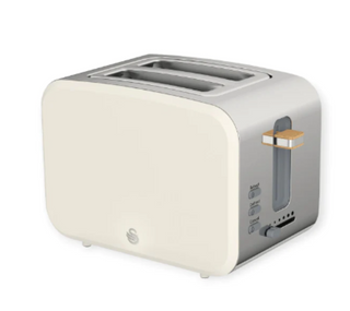 Swan Nordic White 2 Slice Electronic Toaster SNT2W