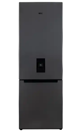 KIC 314lt Fridge Freezer Water Dispenser Dark Grey KBF6352GRWD