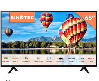 Sinotec 65" Android Smart LED TV STL-65U20AT