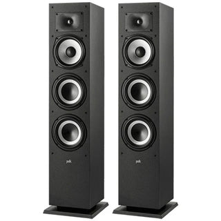 Polk Monitor XT60 High-Res Floor-Standing Tower Speakers (Pair) - Black