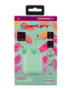 Amplify Buds Series True Wireless Earphones with Silicone Accessories AM-1119-GRPK