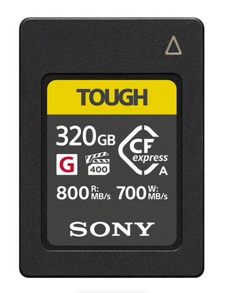 Sony CFexpress Type A 320GB R800/W700 CEA-G320T