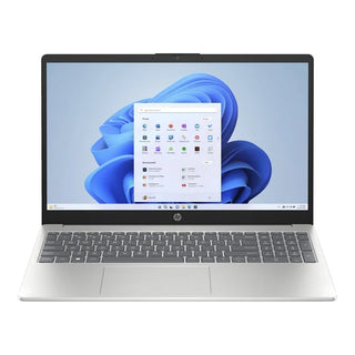 HP 15-fc0115ni 15.6-inch FHD Laptop - AMD Ryzen 5 7530U 256GB SSD 8GB RAM Win 11 Home Natural Silver