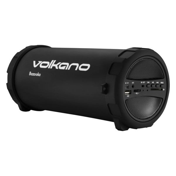 Volkano Bazooka Series Bluetooth True Wireless Speaker-Black