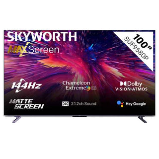 Skyworth QLED Google TV - 100"  100SUF9580P