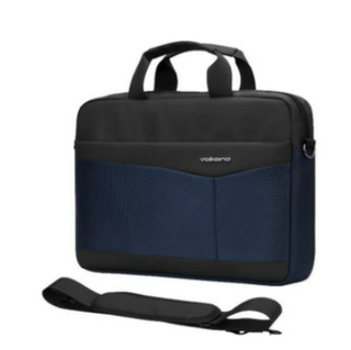 Volkano Seismic 15.6" Laptop Shoulder Bag Black/Navy VK-9180-BKNV