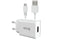 Snug Lite 1 Port 2.1AMP Wall Charger And Micro USB Cable-White