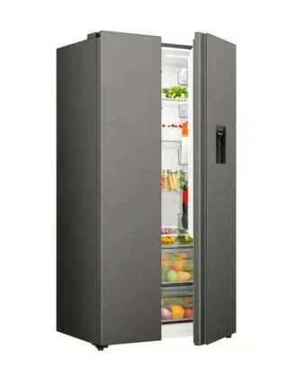 Hisense 541l Titanium Silver Side By Side Refrigerator H680SIT-WD