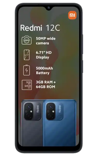 Xiaomi  Redmi 12C Graphite Gray Dual Sim