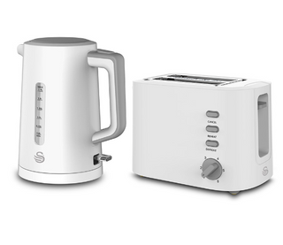 SWAN - Kettle & Toaster  Breakfast Pack SPP9W/B