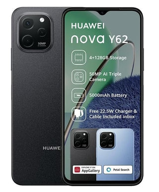 Huawei Nova Y62 Black 128GB