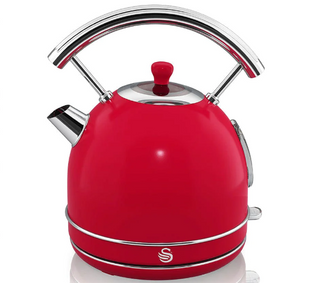 SWAN - 1.7L   Cordless Retro Dome Kettle SKO6R