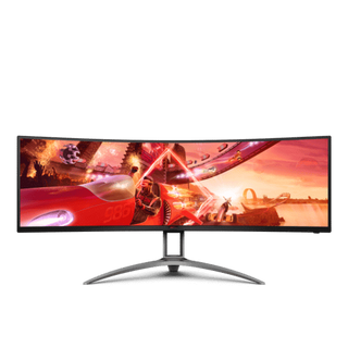 AOC AGON AG493UCX2 48.8-inch 5120 x 1440px Dual-QHD 32:9 165Hz 1ms Freesync Premium Pro WLED VA Curved Gaming Monitor