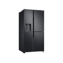Samsung  3 Door Plumbed water & ice dispenser, 602 L, Gentle Black RS65R5691B4