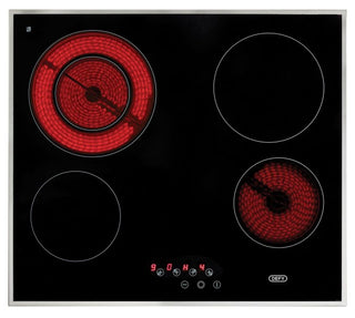 Defy 60cm Slimline Touch Control Vitroceramic Dual Zone Hob Dhd394