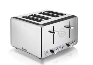 SWAN -  Classic  4  Slice  Polished  Stainless SteelStoaster SCT8