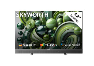 SKYWORTH 42” FHD GOOGLE TV-PORTABLE DESIGN  42E6500G