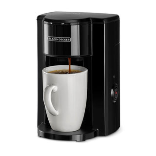 Black & Decker 350W 1 Cup Coffee Maker/ Coffee Machine with Coffee Mug | DCM25N-B5
