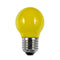 Flash   Non-Dimmable Yellow LED Golf Ball Lamp- XLED-GB03Y